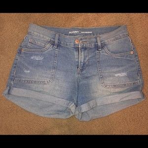 Old Navy Boyfriend Jean Shorts